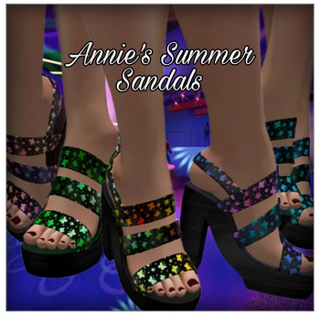 Second Life Marketplace - {LiS} Annie's Sandals(Sandals ONLY) *boxed*